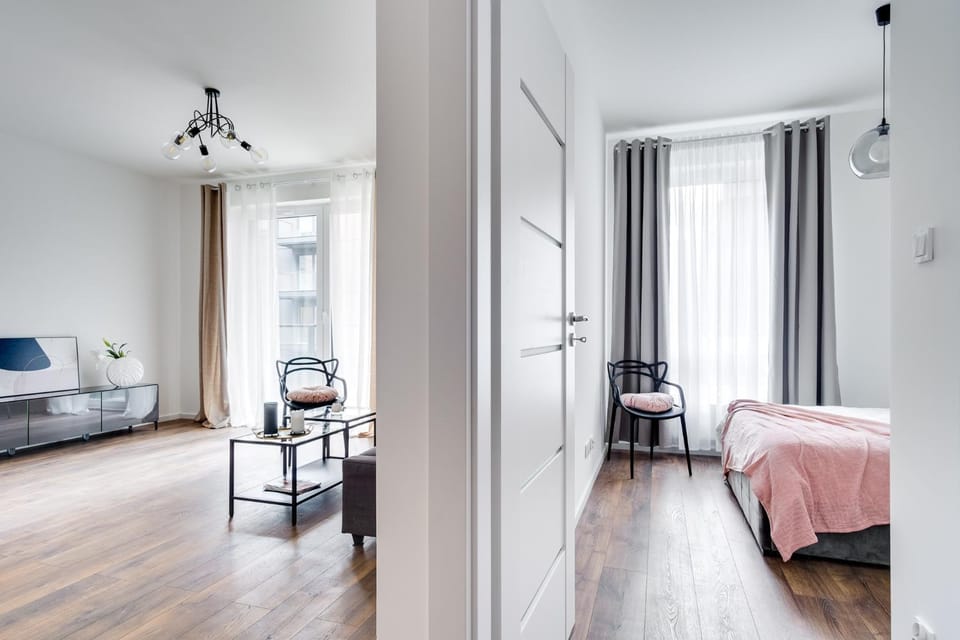 Living room, Bedroom