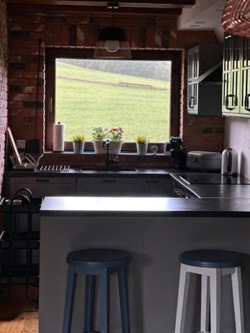 Dom na Kaszubach Sulęczyno z widokiem na jezioro House in Pomeranian Voivodeship