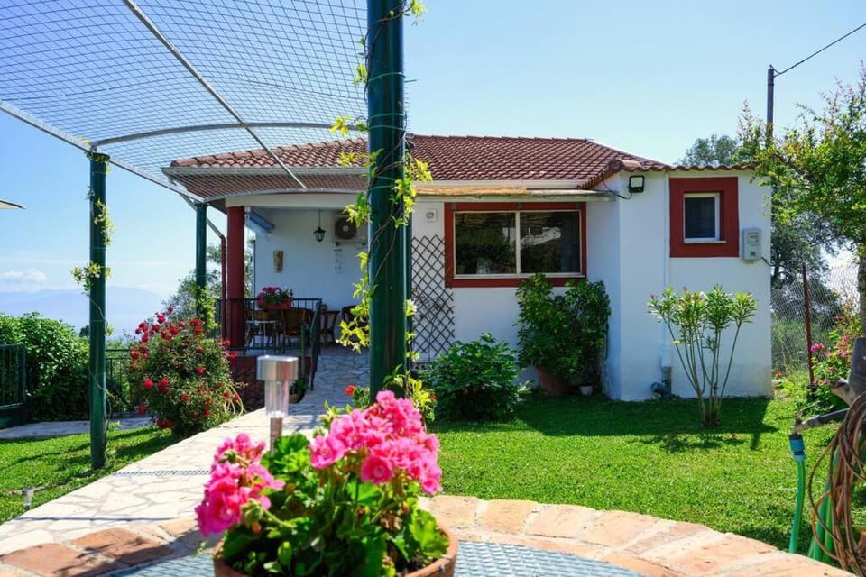 Traditional Seaview Home Candili House in Corfu, Greece