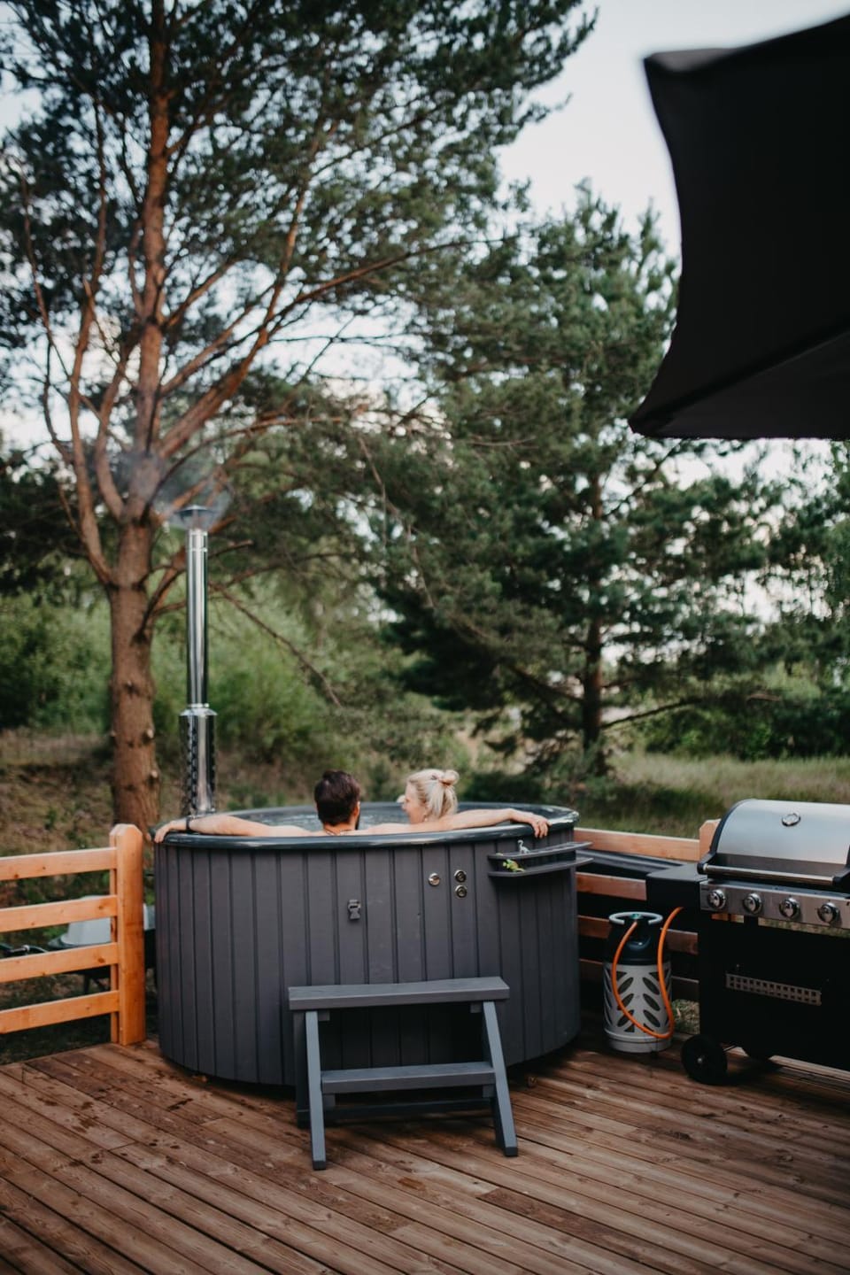 Natural landscape, BBQ facilities, Garden view