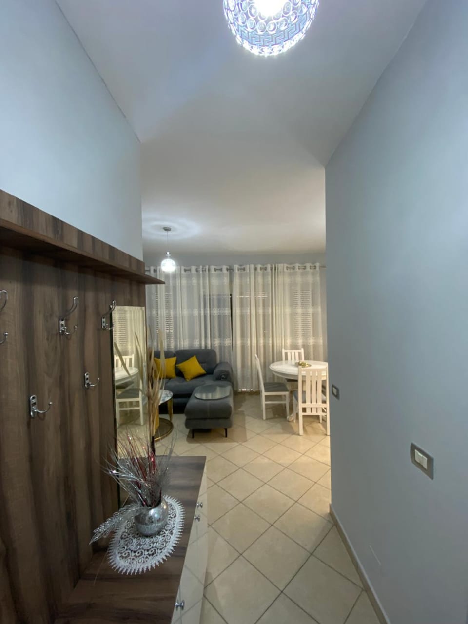 Bed, Living room, Photo of the whole room, Seating area, Bedroom