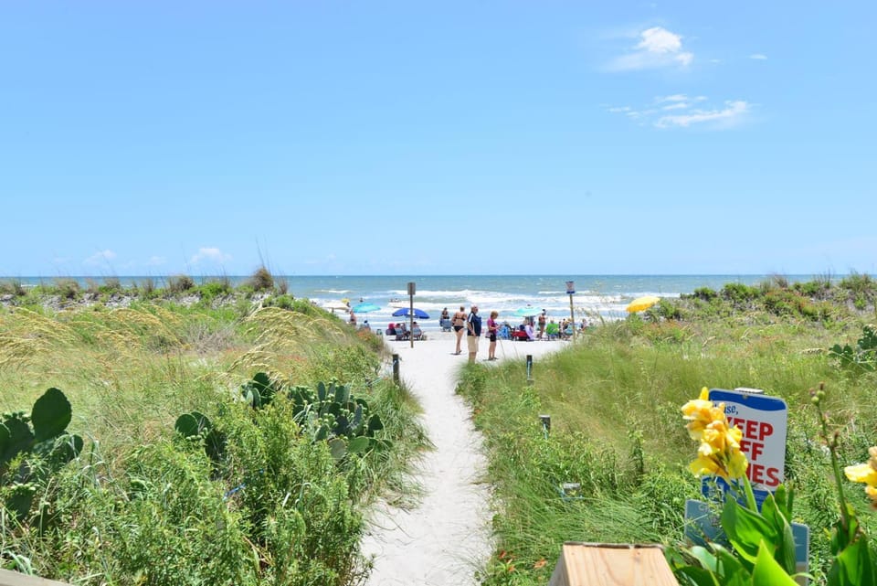 Direct Oceanfront Magic at Sea Marsh w Pool House in North Myrtle Beach