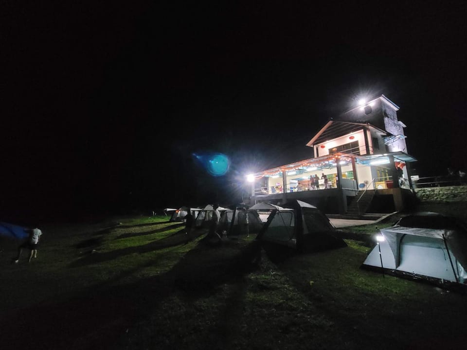 Property building, Night