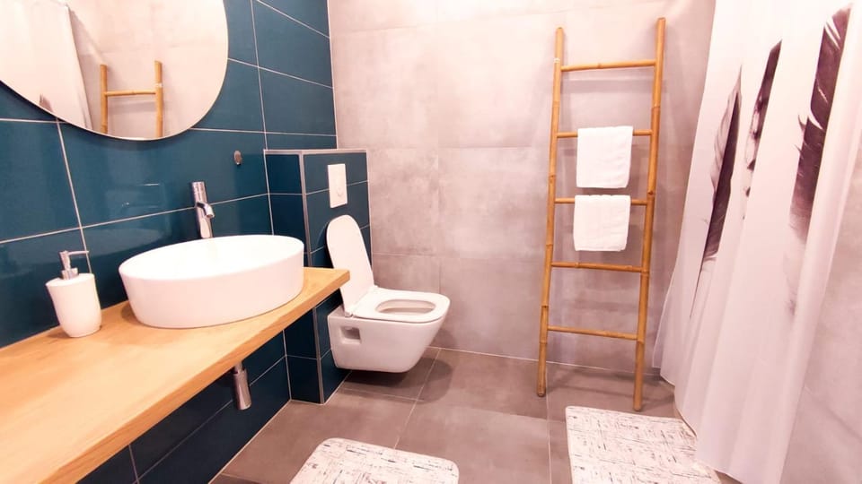 Shower, Toilet, Bathroom, towels