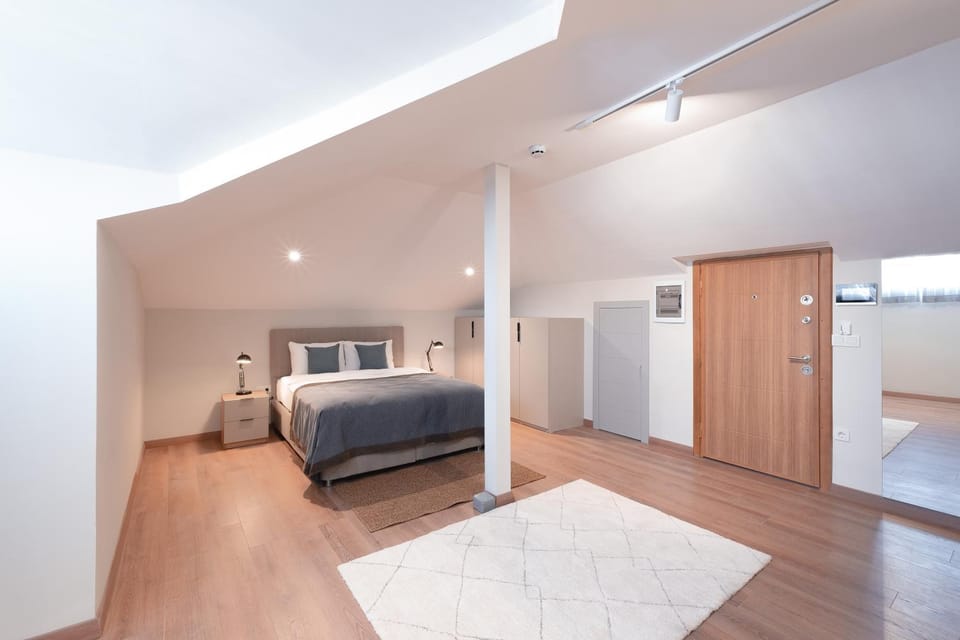 Bed, Photo of the whole room, Bedroom, wardrobe