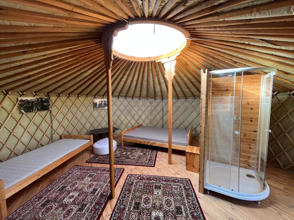 Bed, Living room, Bedroom