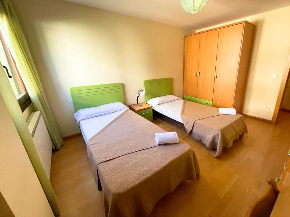Bed, Photo of the whole room, Bedroom, towels, wardrobe