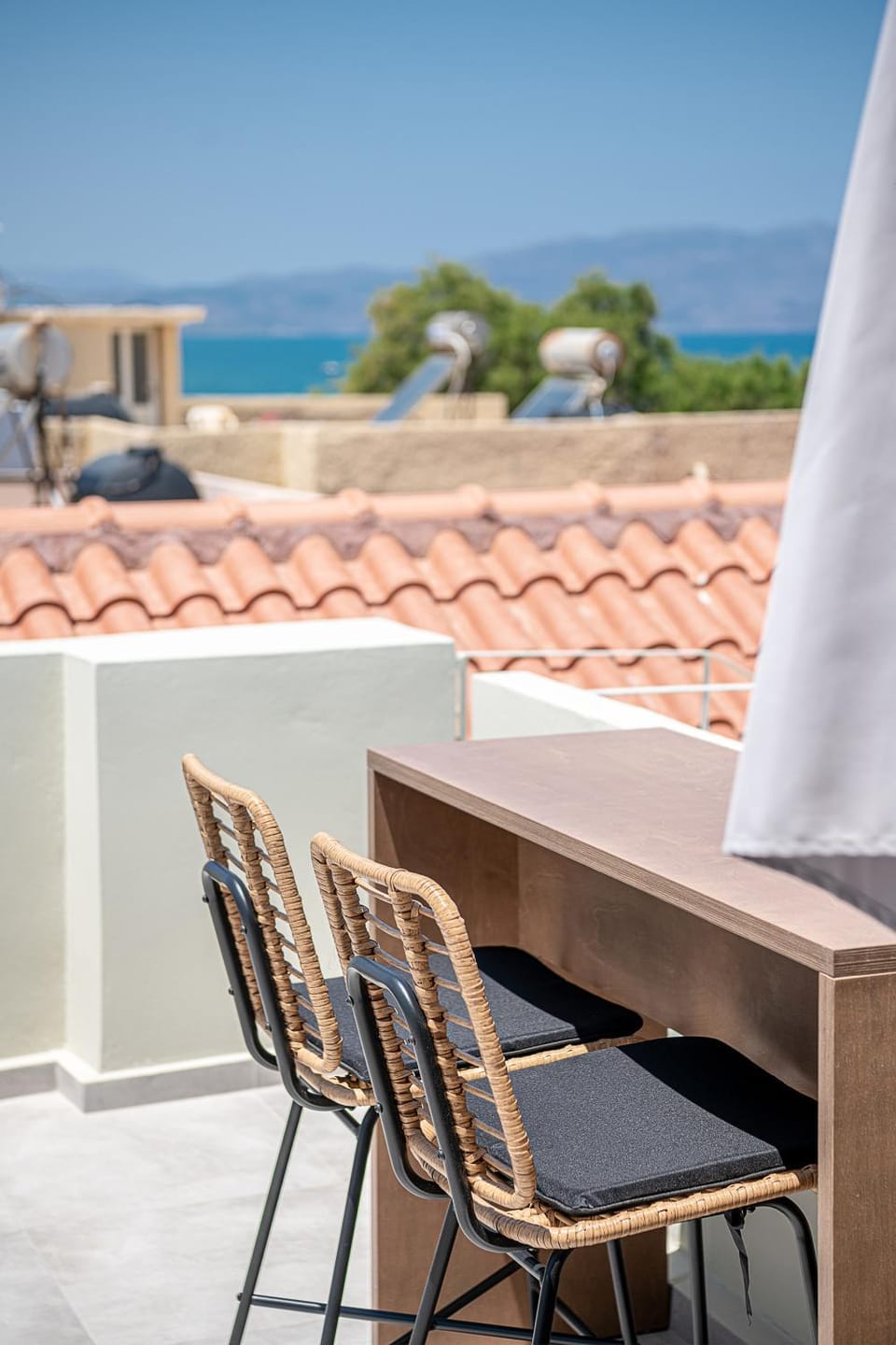 Day, Balcony/Terrace, Seating area, Sea view