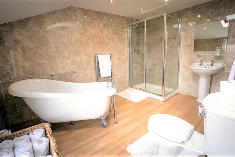 Shower, Toilet, Bathroom, Bath