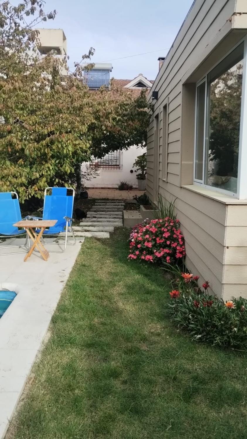 Patio, Garden, Pool view