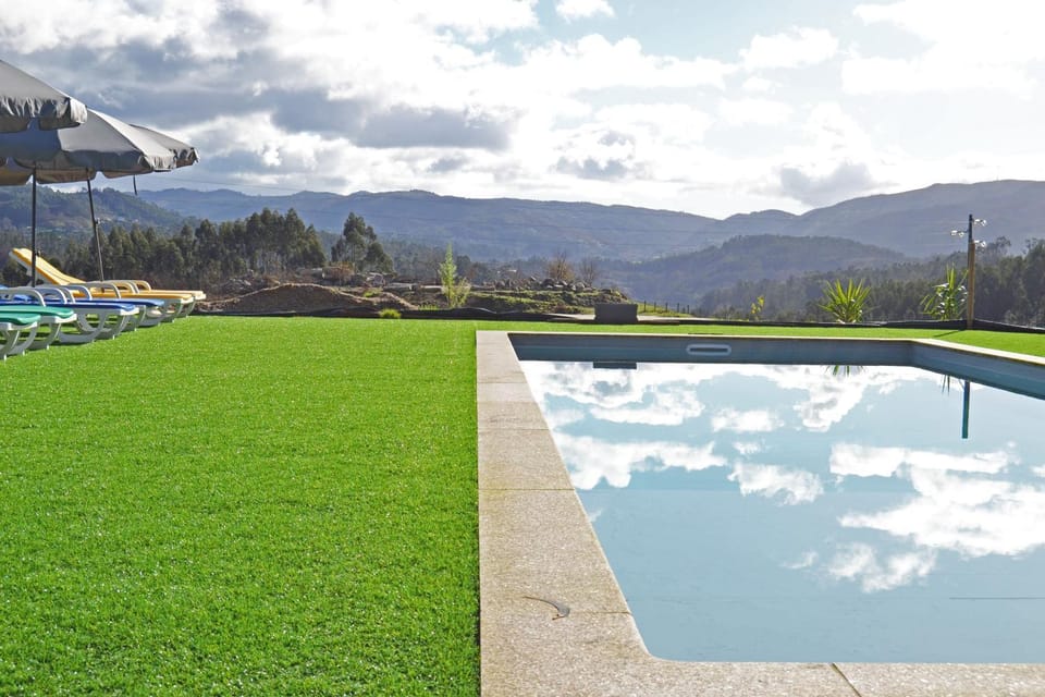 Pool view, Swimming pool, sunbed