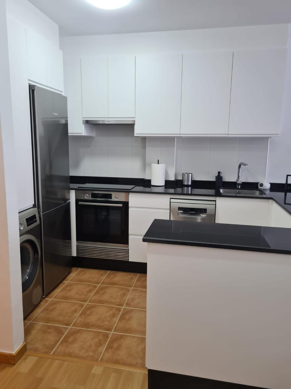 Kitchen or kitchenette, dishwasher, minibar, pet friendly, stove, washing machine