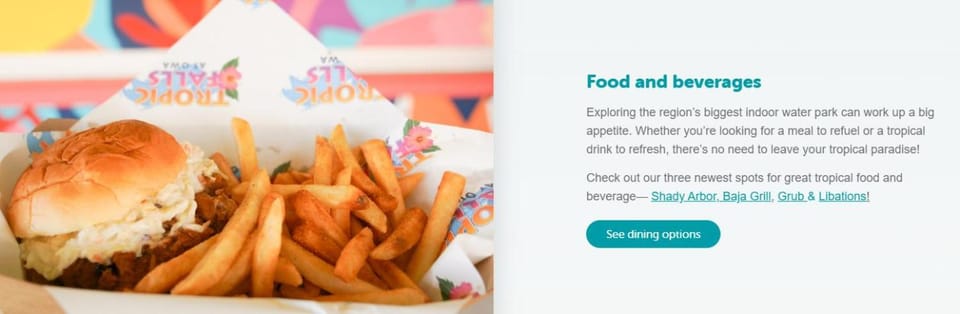 Restaurant/places to eat