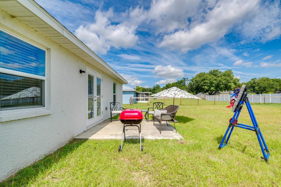 Newly-Built Home w/ Yard + Patio in Inverness! House in Inverness