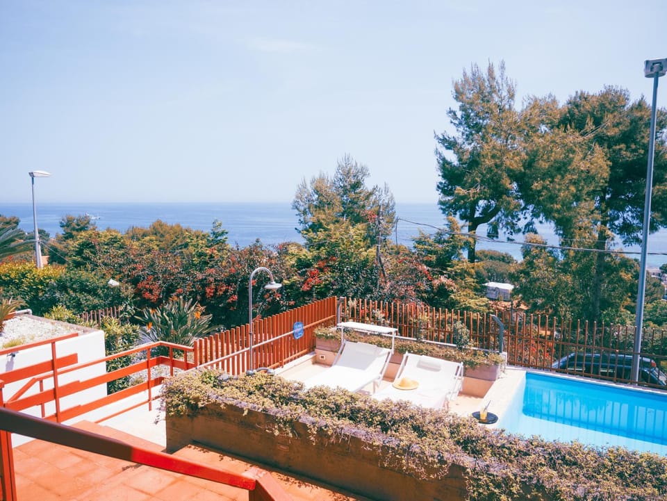 Balcony/Terrace, Pool view