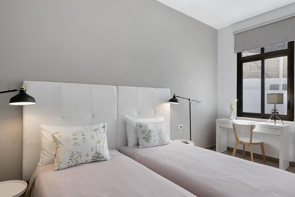 Property building, Living room, Bedroom