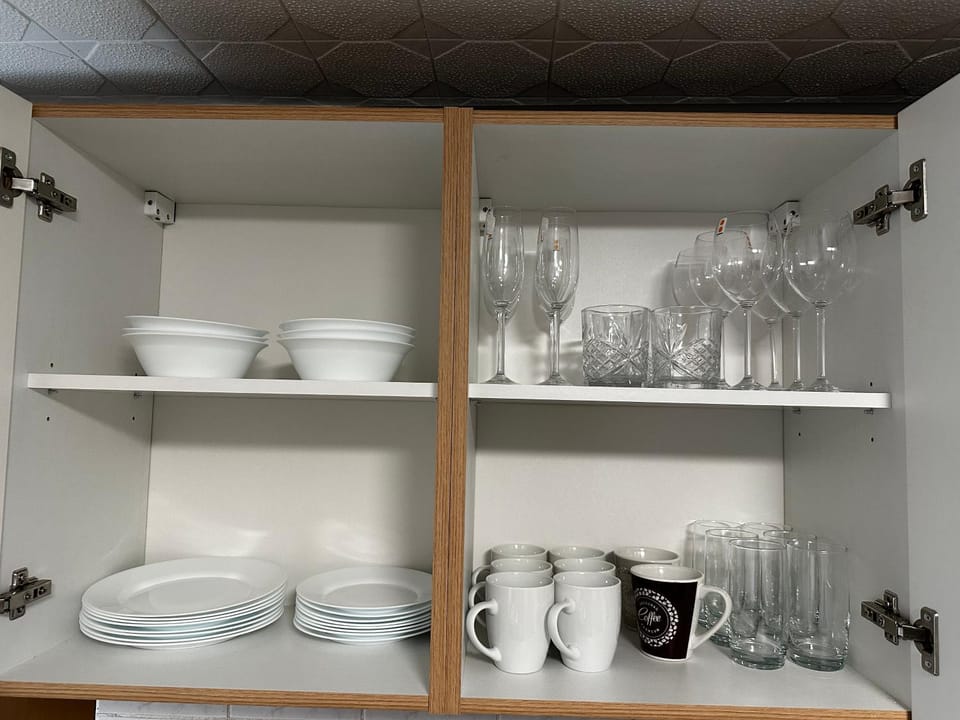 Coffee/tea facilities, Kitchen or kitchenette, dishwasher, washing machine