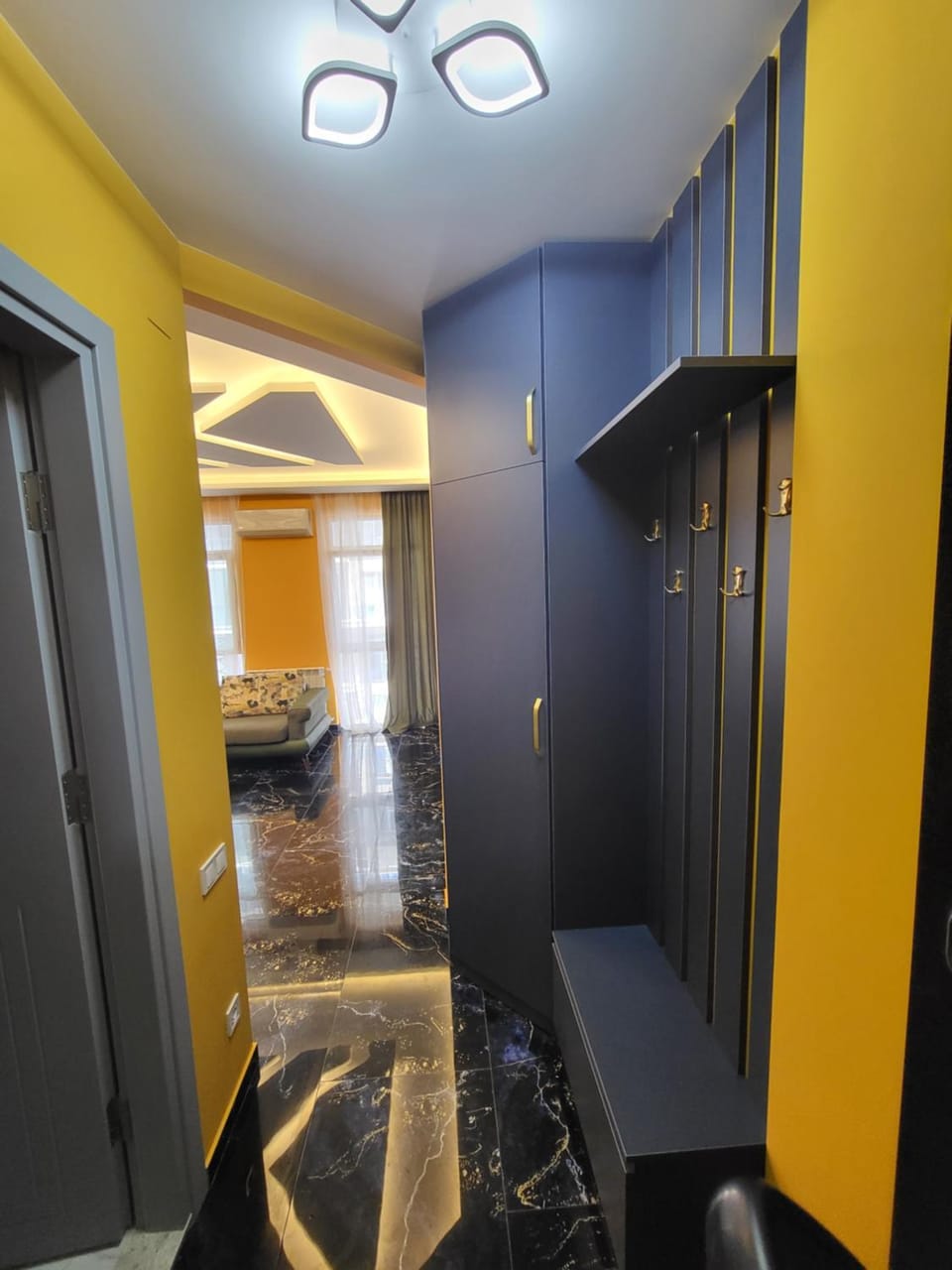 Kitchen or kitchenette, wardrobe