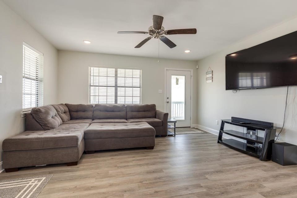 Waterfront Alabama Vacation Rental w/ Deck House in Mississippi
