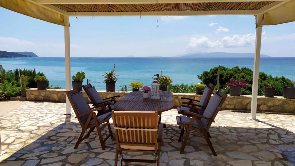 Patio, Natural landscape, Balcony/Terrace, Sea view