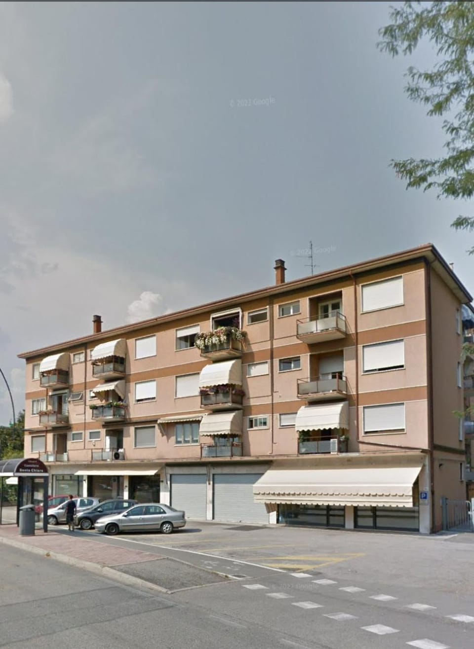 Property building, Neighbourhood, Street view, Parking