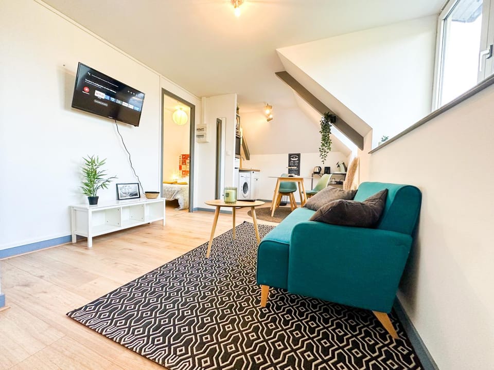 NEW: Le Lumineux face à la gare ! Apartment in Brittany