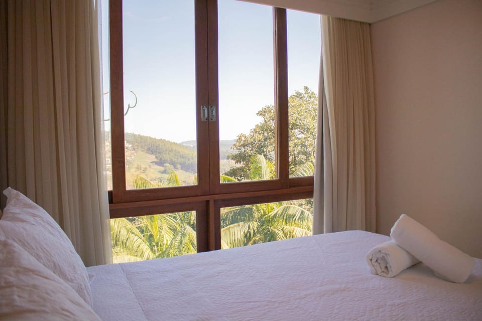 Bed, Natural landscape, Bedroom, towels