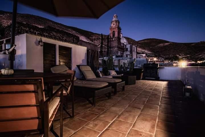 Night, View (from property/room), Balcony/Terrace, Mountain view