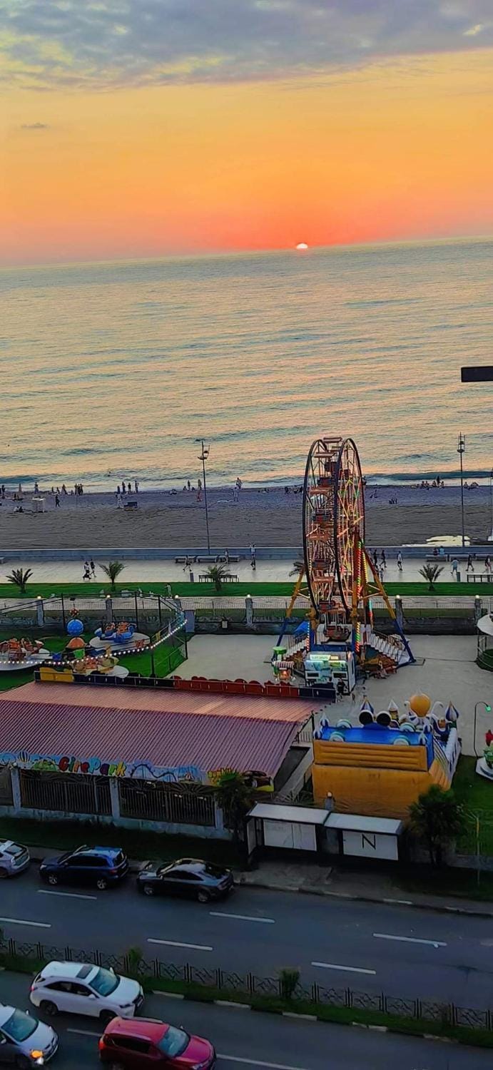 Beach, Sea view, Street view