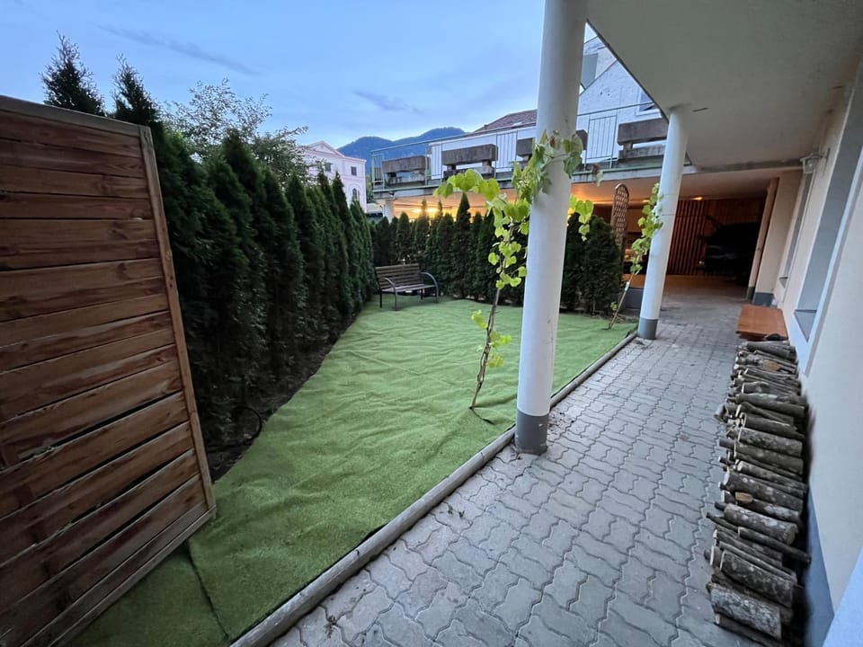 Garden, Mountain view
