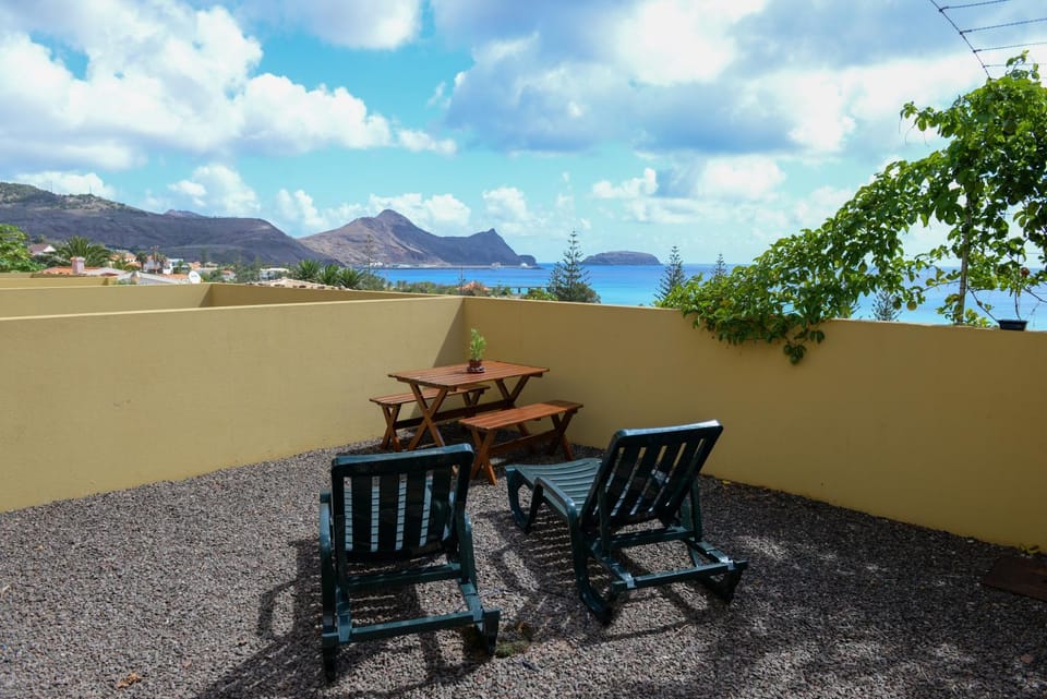Patio, Day, Natural landscape, Garden, View (from property/room), Dining area, Mountain view, Sea view