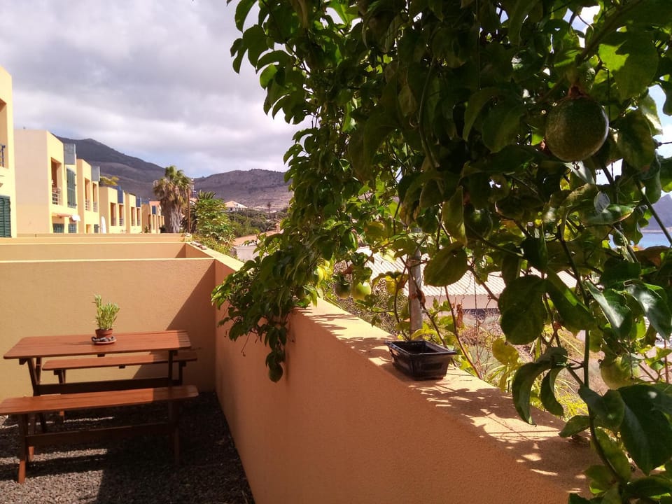 Property building, Day, Natural landscape, Garden, Dining area, Mountain view
