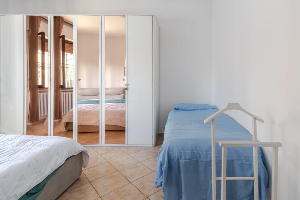 Property building, Living room, Bedroom