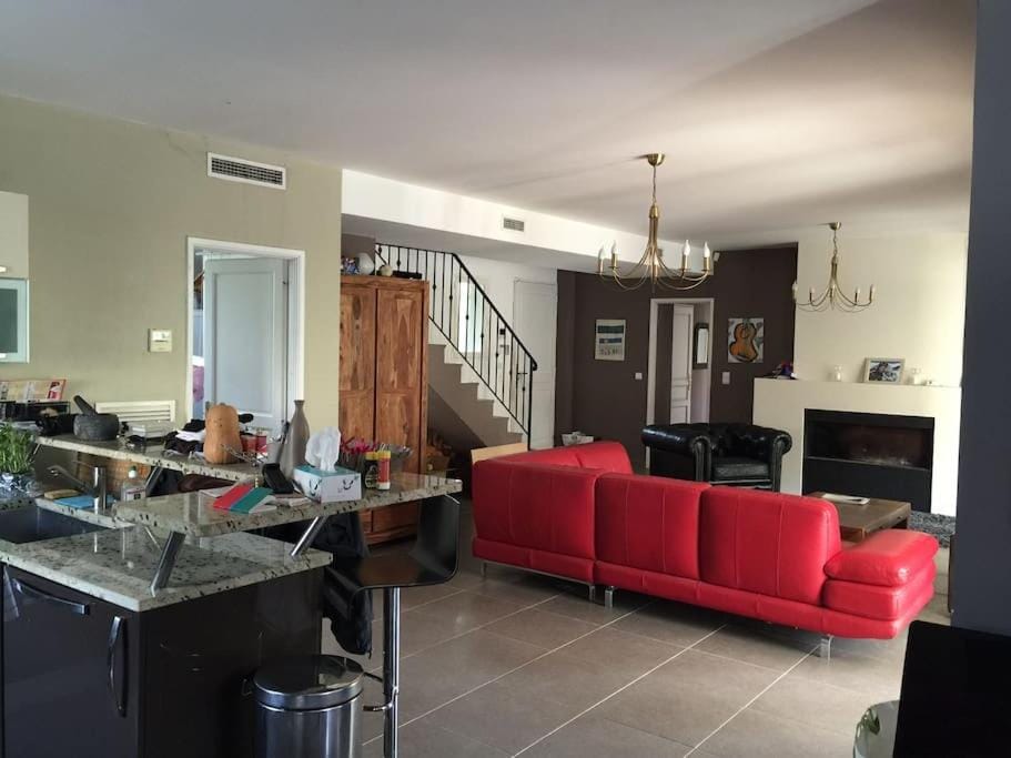 Villa Roquefortoise avec piscine Villa in Roquefort-les-Pins