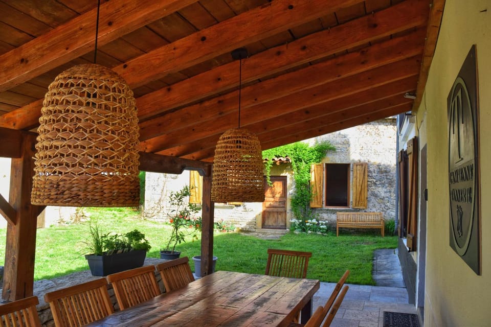 Patio, Spring, Garden, Dining area, Garden view