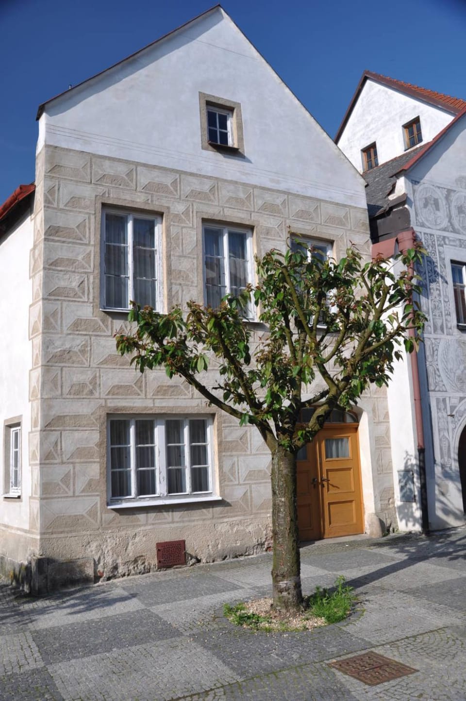 Slavonice - Čapí dům House in South Bohemian Region