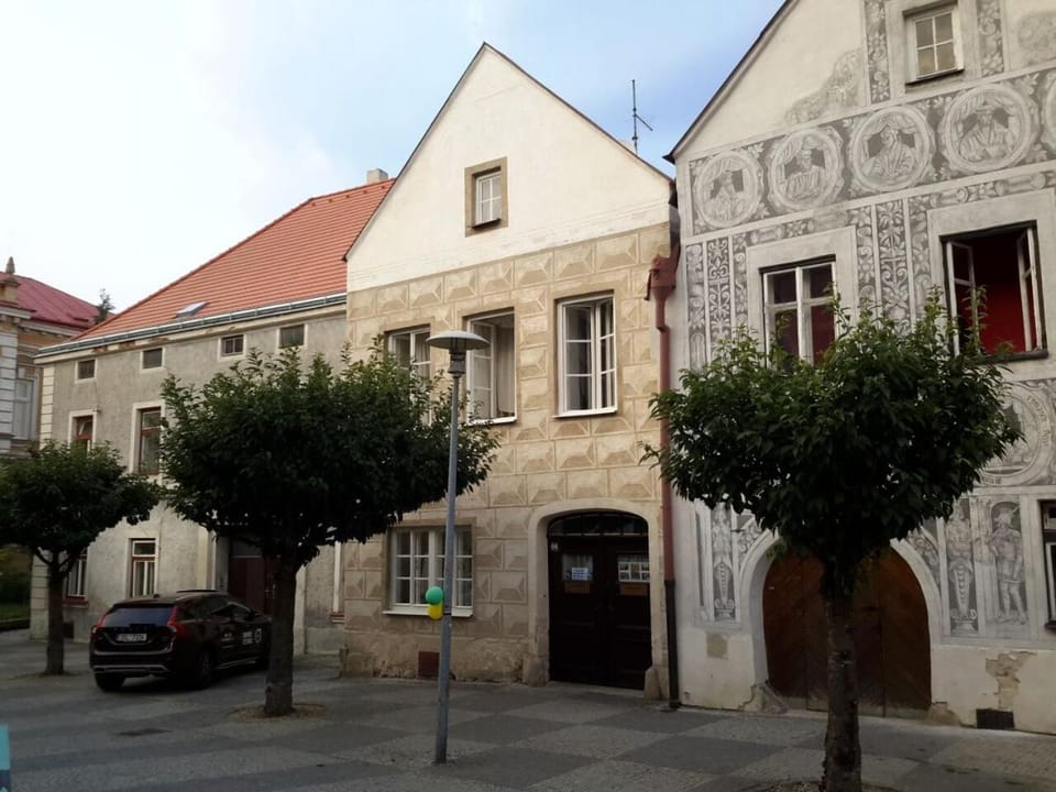 Slavonice - Čapí dům House in South Bohemian Region