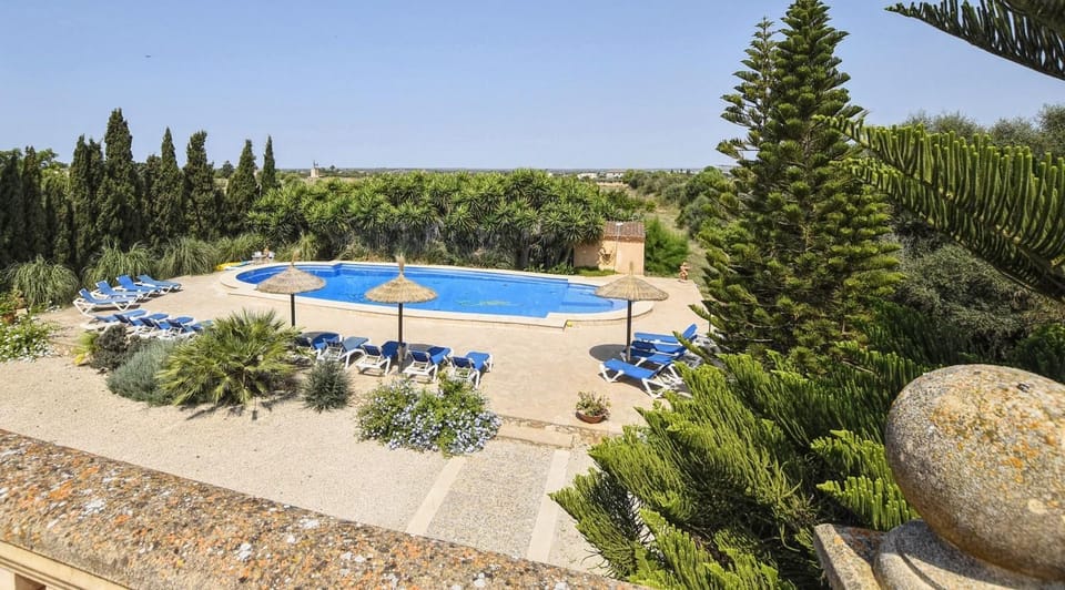 Property building, Living room, Swimming pool