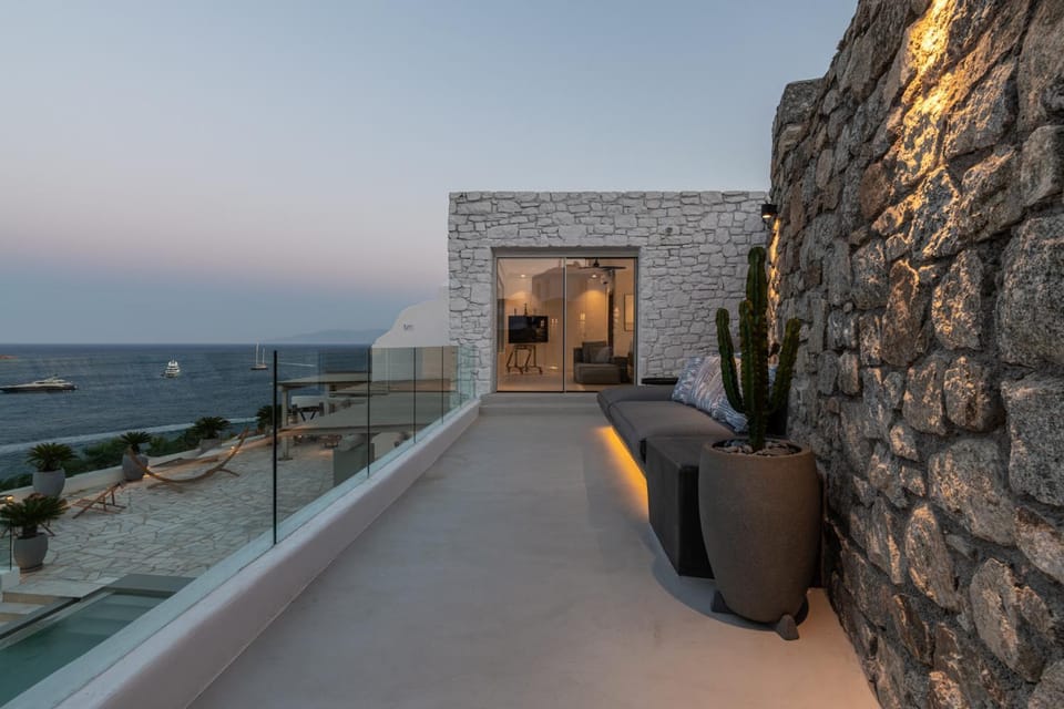 Natural landscape, View (from property/room), Balcony/Terrace, Sea view