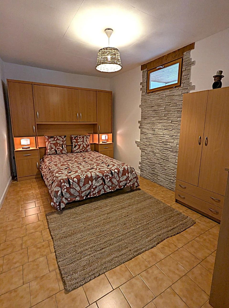 Bed, Bedroom, wardrobe