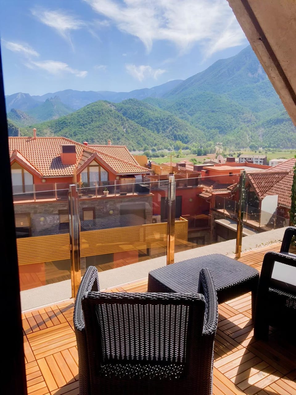 Day, Natural landscape, View (from property/room), Balcony/Terrace, Balcony/Terrace, Mountain view