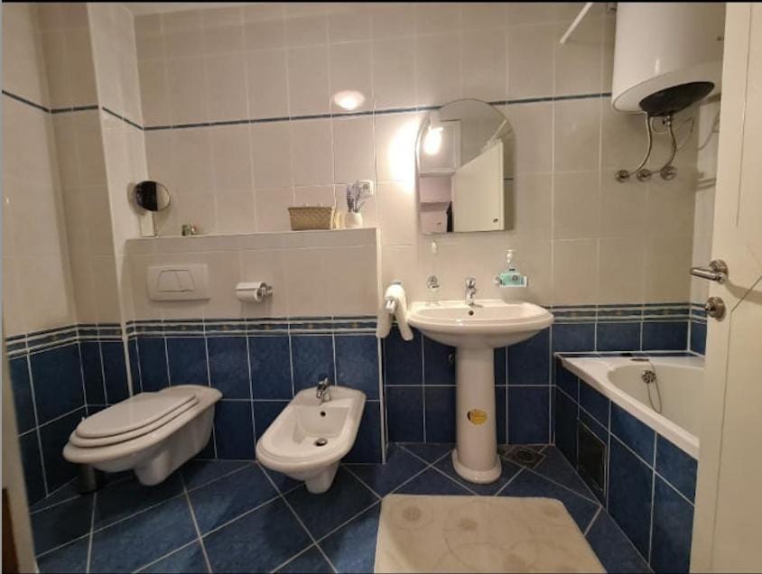 Shower, Toilet, Bathroom, bidet, towels