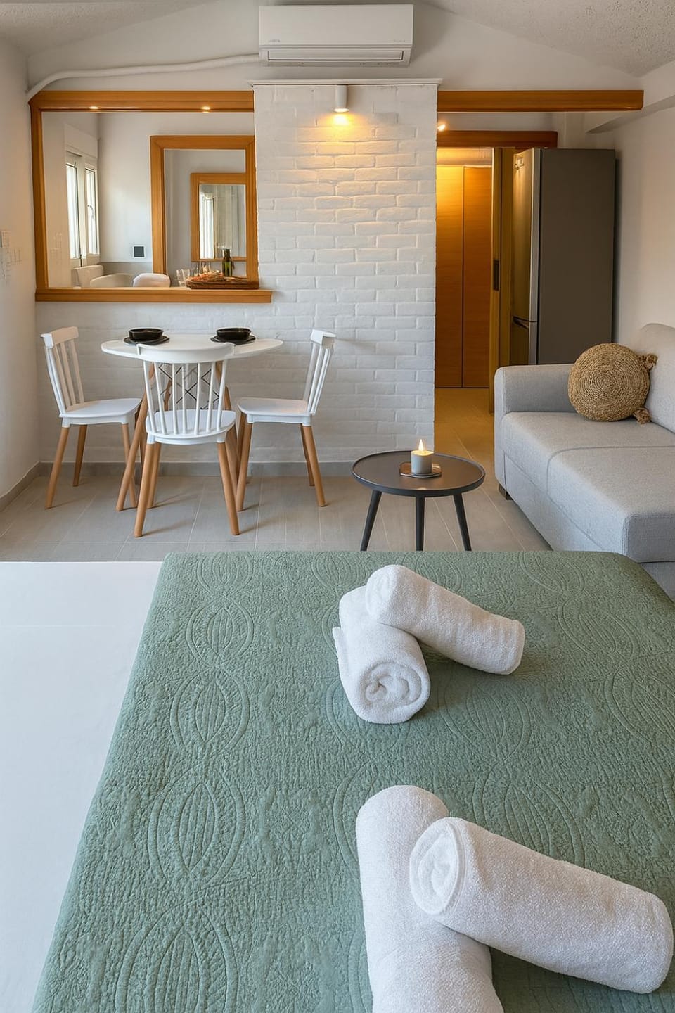 Dining area, Bedroom