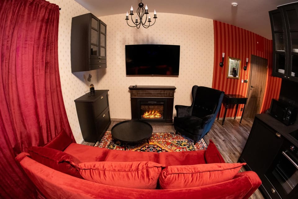 Living room, flat iron