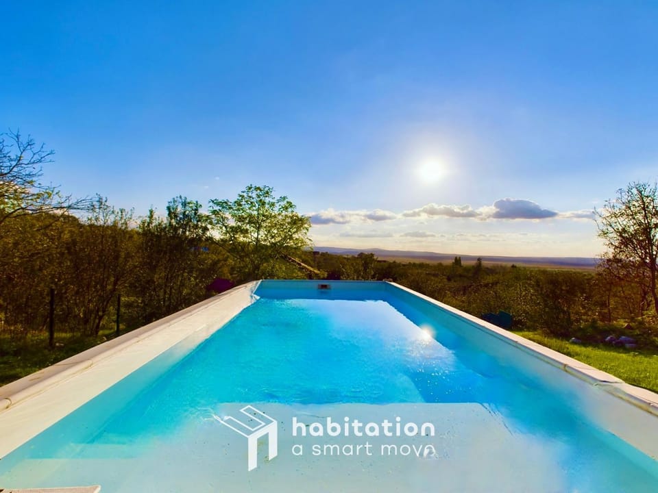 Day, Natural landscape, Pool view, Swimming pool, Sunset