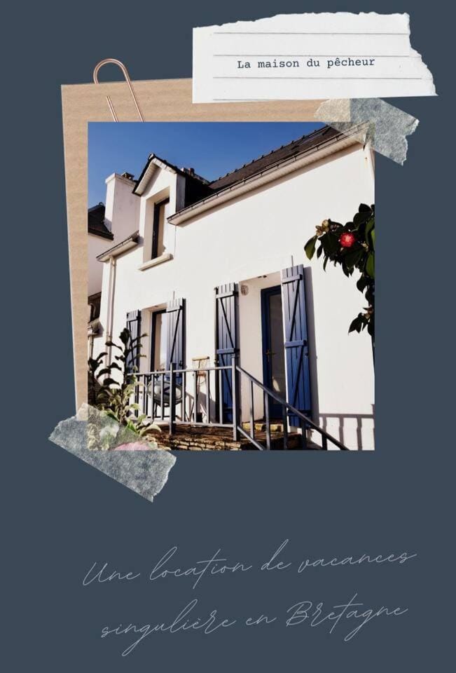 La Maison du Pêcheur House in Clohars-Carnoët
