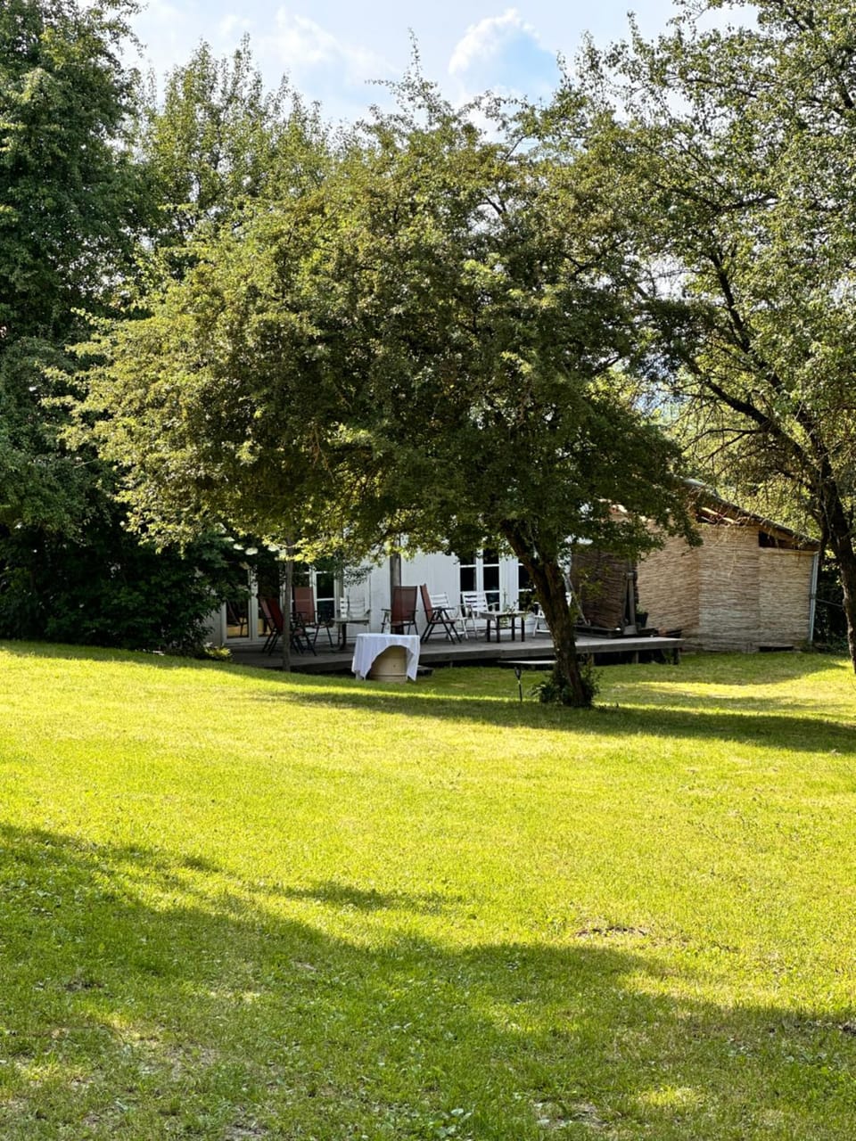 Property building, Garden