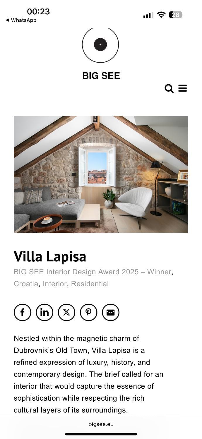 Villa Lapisa Villa in Dubrovnik