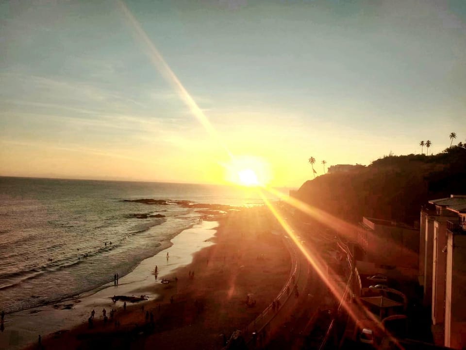 Sea view, Sunset