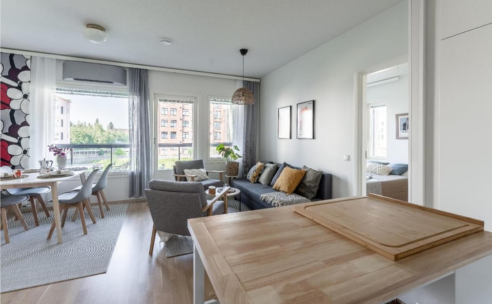 Toppilansalmi two bedroom apartment with a view Apartment in Finland